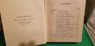 Antique 1898 Song of Hiawatha Book Henry Wadsworth Longfellow Minnehaha Edition 2