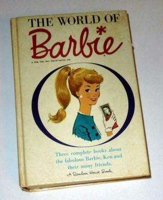 The World Of Barbie By C.  Lawrence & B.  L.  Maybee (1962,  Hardcover) Vintage