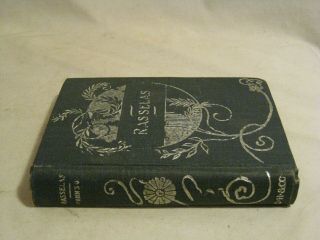 Antique Book Rasselas - Prince Of Abyssinia Samuel Johnson,  Ll.  D Hc 1890 