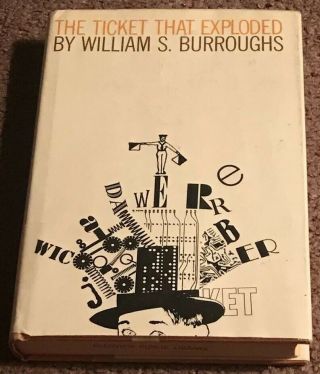 The Ticket That Exploded By William S Burroughs True First 1st Edition Book Rare