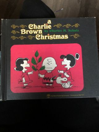 Hc 1st Edition,  Printing 1965 Charlie Brown Christmas By Charles M Schultz Tree