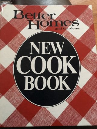 1981 Better Homes And Gardens Cookbook 9th Edition Plaid Cover 5 Ring Binder