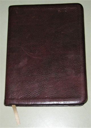 Invecchiato Leather " Articles Of Faith " 2010 Employee Gift Book Rare Mormon Lds