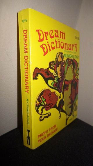 Dream Dictionary By Evad Aras - 1979 First Edition Pb House Of Collectibles Inc