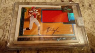 Baker Mayfield 2018 Panini One Rc Patch Auto 69/99