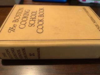 Vintage The Boston Cooking School Cook Book 1930 Hardcover Fannie Merritt Farmer 2