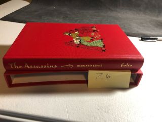 Z - 6 The Assassins By Bernard Lewis.  Folio Society.  Hardcover Slipcase.