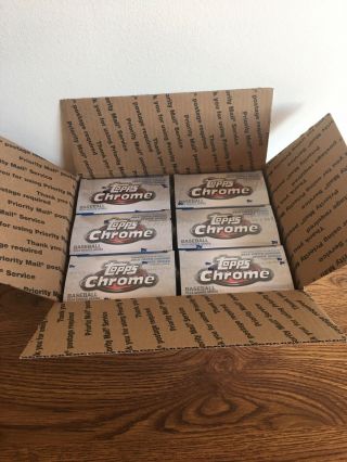 (6) 2019 Topps Chrome Update Target Mega Box In Hand Ready To Ship 