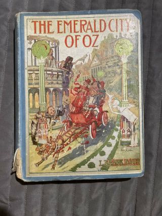The Emerald City Of Oz By L.  Frank Baum 1910