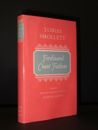 Tobias Smollett The Adventures Of Ferdinand Count Fathom Damian Grant (ed. ) 1971