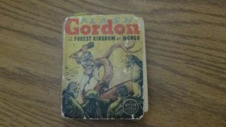 Vintage Flash Gordon Forest Kingdom Of Mongo Big Little Book 1492 Alex Raymond