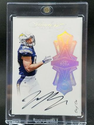 2016 Joey Bosa Flawless One Of One 1/1 1 Of 1 Auto Platinum La Chargers 16 Diego