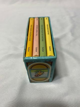1968 Pooh ' s Pot o ' Honey A.  Milne 4 Books in Sleeve HBDJ (Mini Books) Winnie 3