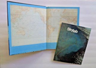 SKYLAB,  Our First Space Station NASA,  poster - Leland F.  Belew 1977 HC/GC 3