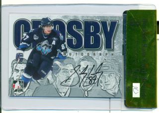 2005 - 06 Itg Sidney Crosby Series Autographs /35 Sidney Crosby Rc Bgs 9.  5 Auto 10