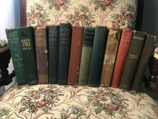 Book Bundle - 12 Novels By Joseph C.  Lincoln - 1900s Vintage Hardback Books