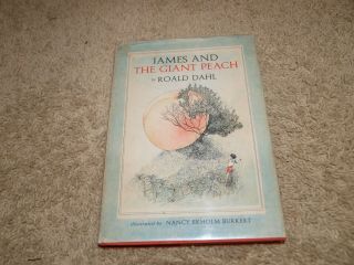 James And The Giant Peach Roald Dahl 1st Edition