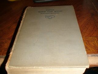 Gone With The Wind 1936 1st Edition September Print Margaret Mitchel
