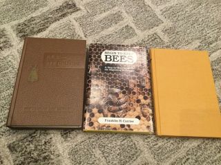 Beekeeping 3 Books Hardbacks Abc And Xyz Of Bee Culture,  2 More
