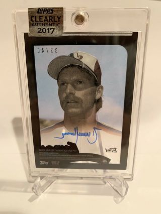 2017 Topps Clearly Authentic Randy Johnson RC Reprint Auto ' d /40 Autograph 2