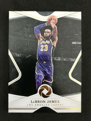 2018 - 19 Panini Opulence Lebron James Base No 54 3/39 Lakers