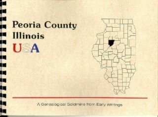 Il " The History Of Peoria Illinois " By C.  Ballance Rp Plus Wpa Guide Excerpt
