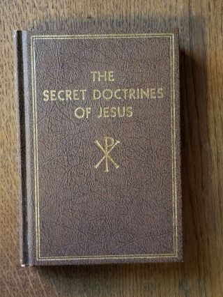 Spencer Lewis,  Arvey / Secret Doctrines Of Jesus Rosicrucian Library Volume Iv