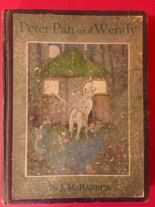 Peter Pan And Wendy 1925 J.  M.  Barrie Publ Chsrles Scribner & Sons Ny