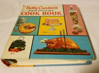 Betty Crocker’s Picture Cookbook 1961 Shows Visible Wear And Missing Pages