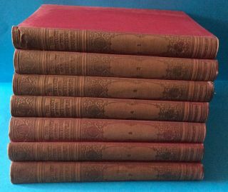 Complete Set Cassell’s History Of The British People Hard Back Books X 7,  1925