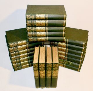 Sir Walter Scott Waverly Novels Volumes 1 - 23,  Melrose Ed,  Caxton - Antique Books