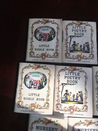 Mighty Midget Miniature Book Set of 7 (2 