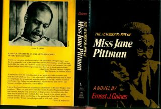 Ernest J Gaines,  The Autobiography Of Miss Jane Pitman,  Lst Edition In Dj