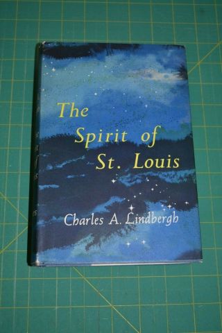The Spirit Of St Louis Charles Lindbergh Scribner’s Book Club Edition Near