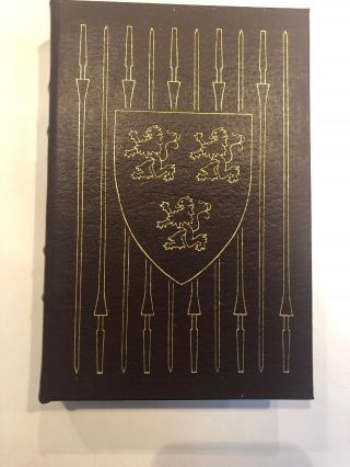 Easton Press Leather Bound Gold Gilt Ivanhoe By Sir Walter Scott HC Book 2