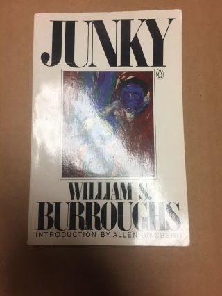 Narcotics Anonymous Collectors Rare & Unique Cover Junky By William Burroughs
