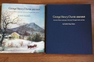 George Henry Durrie Book Of Paintings / Hutson / Currier Ives Artist