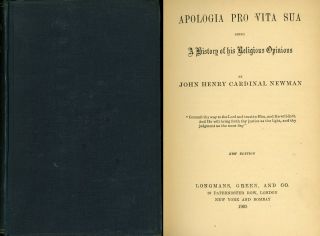 Apologia Pro Vita Sua Religious Opinions 1905 John Henry Newman Charles Kingsley