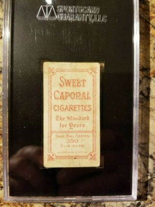 1910 Sweet Caporal T206 Willie Keeler Portrait SGC 20 Fair 1.  5 - Card 22 2