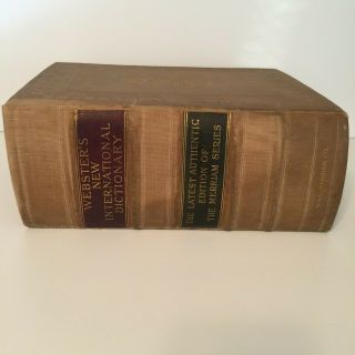 Websters International Dictionary of the English Language 1928 2