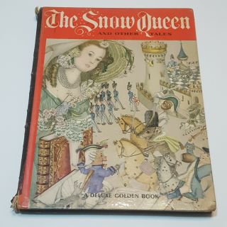 1962 Deluxe Golden Press Book - The Snow Queen And Other Tales