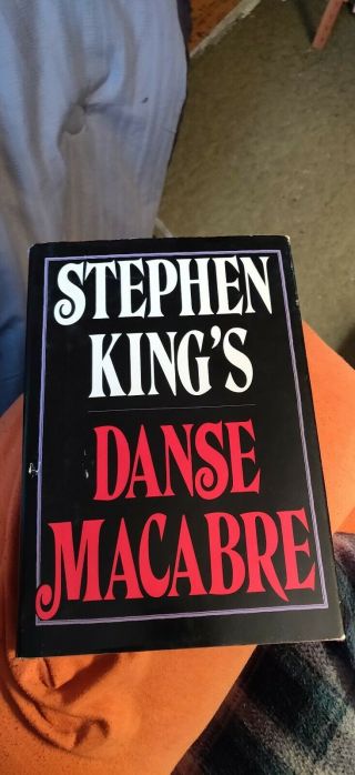 1981 Stephen King Danse Macabre First Edition Hardcover Dj