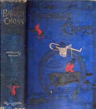 1890 Era Uk Jorrocks Handley Cross Color Illustrated Classic Gift Idea