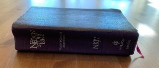 The Nelson Study Bible Nkjv Complete Study System Leather 1997 2885bg Brown
