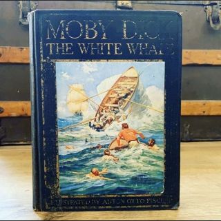 Moby Dick: Herman Melville: 1931 Winston Ed.  Anton Otto Fischer - Illustrator