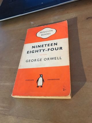 Nineteen Eighty - Four - George Orwell - Penguin Books 1955 - Good