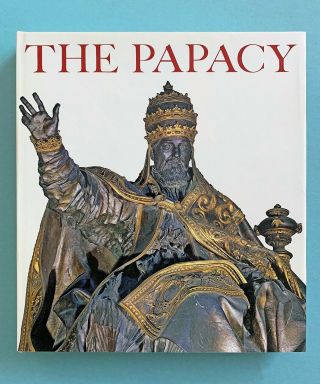 The Papacy 1964 Illustrated History Every Pope 304 Pages Hardbound B/w Color Nos