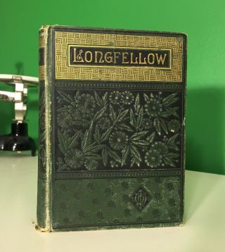 1883 The Poetical Of Henry Wadsworth Longfellow Victorian Poetry