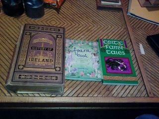 The National History Of Ireland Mitchell The Faerie Book And Ceitic Fairy Tales