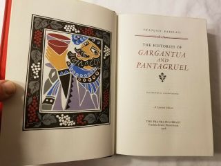 1978 Franklin LIMITED EDITION The Histories of Gargantua and Pantagruel 2